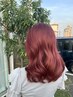 【透明感カラー】ブリーチカラー＋カット＋トリートメント28,050～→22,440～