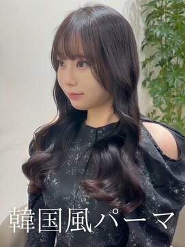 アミー 池袋(Ammy) コテ巻き風パーマ /韓国風パーマ/デジタルパーマ/レイヤーカット