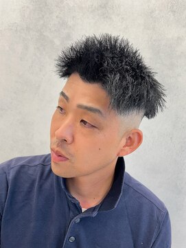 ルースト 西院店(ROOST) パイルツイスト×ブラックカラー