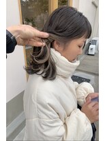 リヴゴーシュ(rive gauche)&nbsp;インナーカラーミルクティーベージュ