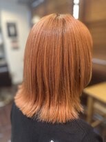 ヴァンファミリー アピタ福井飯塚店(Vanfamily)&nbsp;オレンジ切りっぱなしボブ