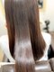 オーワンシーオー(o1co)の写真/[髪質改善]と[縮毛矯正]を同時に行い,ダメージの補修をしながら美しいふんわりナチュラルストレートヘアに*