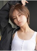 【GEEKS渋谷】ボブウルフ/ミディアムレイヤー/夏カラー/20代30代