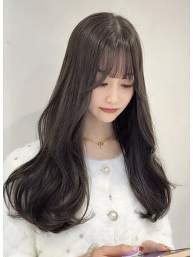 ザックラフィネ(ZACC raffine) オリーブベージュ/ワンカラー/レイヤーカット