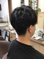 コアフィールフィス(COIFFURE fils) 黒髪ショート ツーブロックショート