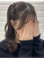 リルミー ミュエナ 大須 矢場町(Lilme myuena)&nbsp;大人気！編み上げハーフツイン♪_ユウ