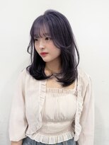 ゼスト 吉祥寺店(ZEST) ラベンダーグレージュ/レイヤーカット/韓国ヘア 吉祥寺桜