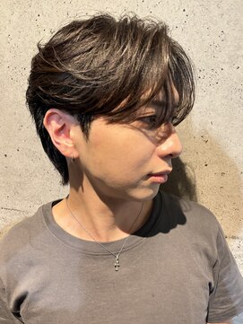 ノア 奈良駅前店(NoA) トレンド毛流れヘア/辻本修也