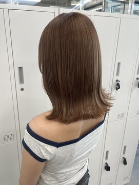 アリュウル 表参道(ALLURE) ケアブリーチ1回～＊ミルクティーベージュ