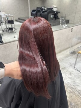 ネアー 新潟(NEER) アプリコットオレンジ/くびれヘア/ウェーブショート［新潟］