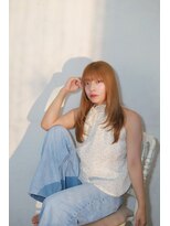 ベレッタ ネヤガワ(veretta. neyagawa)&nbsp;重め前髪/大人可愛い/モテ髪ミディアムヘア/簡単スタイリング