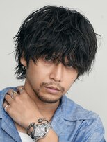 フィフス 天神大名(fifth) 天神大名シャドウパーマ今泉メンズカットシースルーマッシュ30代