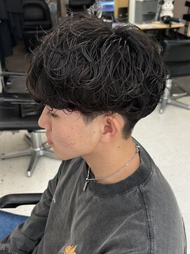 グッドタイムエフティフィフス 横浜西口(GoodTimes ft.fifth) 横浜西口マッシュニュアンスパーマフェザーショート緩め