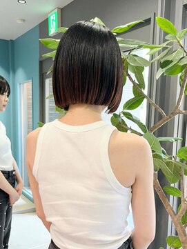 ノエ トトン(noe tton) 黒髪カタログ/クラゲヘアー/オリーブグレー/名駅s10