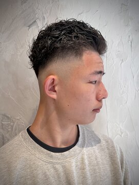 ボコカ(bococa) 【大村指名】メンズカットスキンフェード極道パーマ