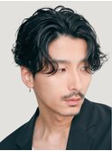 大阪波巻きパーマニュアンスパーマルーズパーマセンターパート