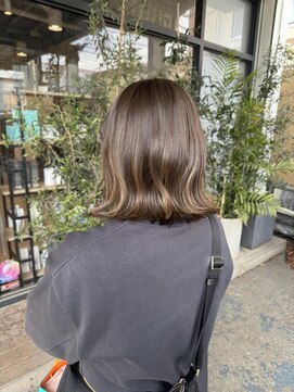 リールヘアー 大野城店(rire hair) オリーブアッシュ/ブリーチなし