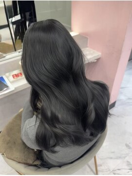 ジェム リット(GEM lit) アイスグレージュ/チャコールグレー/レイヤー/ダブルカラー