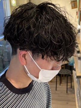 リットバイフィフス 甲南店(Lit. by fifth) 甲南メンズカットメンズパーマ波巻きスパイラルパーマツイスパ