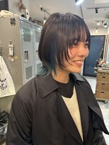 スタンド バイ ヘアー アンド コーヒー 恵比寿(STAND By HAIR ＆ Coffee)&nbsp;インナーカラー×ウルフレイヤー