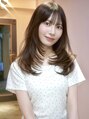 ポテト(potato) 顔周りにたっぷりなレイヤーがポイントなミディアムスタイル◎