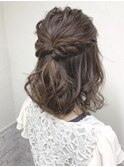 ボブヘアセット*ハーフアップ mutsuki