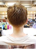 ジグザグバングベリーショート