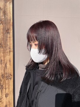 シャルムジャパン(shallm JAPAN) cassis pink/姫カットレイヤー