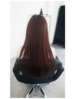 美容室 イズ 館林店(Iz)&nbsp;ベリーピンク_ハイライトカラー_小顔_.モテ・愛され_髪質改善