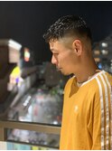 フェード×パーマ