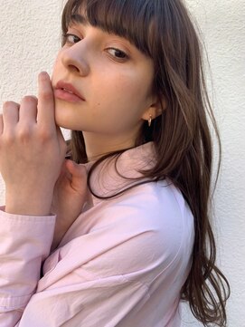 ソルトウォーター(SALT WATER) 外国人風　グレージュカラー