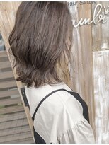 バンビ プライベート サロン(Bambi private salon)&nbsp;ハイライトベージュ*バイオレット*くびれミディアムBambi松平愛