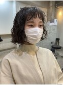 ナチュラルボブパーマ