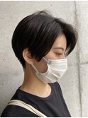 刈り上げショートスタイル