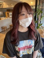 ヘア プロデュース キュオン(hair produce CUEON.)&nbsp;ラベンダー×チェリーピンク