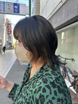 レブル(Re BuLL)&nbsp;ウルフカット　インナーカラー