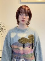 モーメント(a moment)&nbsp;マッシュウルフxインナーカラーブロンドベージュ