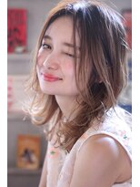 エイチ(H eitf) Hエイチ原宿*外国人風ウルフ『グレージュ』【tatsuya】