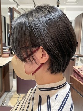 アイフィール アヴェダ 瑞江店(i feel AVEDA) 【藤田】髪質改善×前髪長め耳かけショート