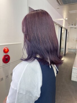 ゲーム 原宿店(GAME) ピンクラベンダー /ダブルカラー/オージュア/髪質改善/原宿