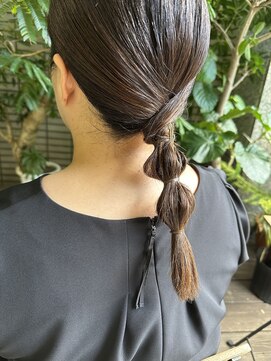 ダブル(W) 【hair salon W】お呼ばれヘアセット