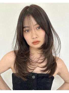 ヨロ 上野(YOLO) ハイライトカラーミルクティーベージュケアブリーチダブルカラー