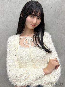 オーブ ヘアー シャノン 都城店(AUBE HAIR shanon) 20代・30代_髪質改善_暗髪ワイドバング