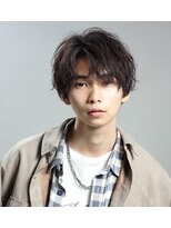 リップス 原宿(LIPPS) パーマで作る束感コンマヘア