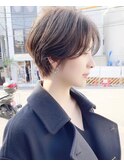 ショートボブ髪型20代30代40代50代前髪あり前髪なし面長丸顔小林