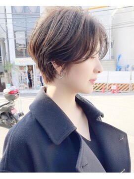 アンド ストーリーズ(&STORIES) ショートボブ髪型20代30代40代50代前髪あり前髪なし面長丸顔小林