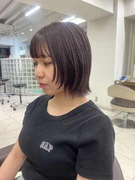 アッシュ 下北沢店(Ash) フェイスレイヤーボブ