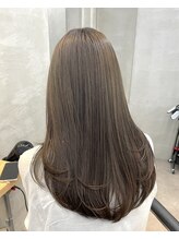 トゥイン 八王子(TWIN) 美髪ナチュラルシアーカラー/ミルキーベージュ/イメチェン