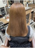 ブリーチ毛でも艶髪髪質改善ストレート