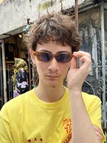 サンディーズ(SANDYS)&nbsp;ダークアッシュ/ニュアンスパーマ/韓国マッシュ スペインカール